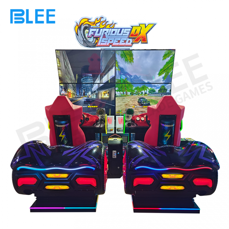 Triple Racing Simulator BLEE Curve Drift Triple (3x49-inch) Triple-Station Drift Racing ...
