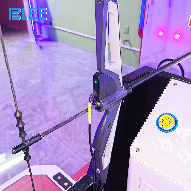 Seven-color dynamic lighting system creating responsive visual feedback during gameplay