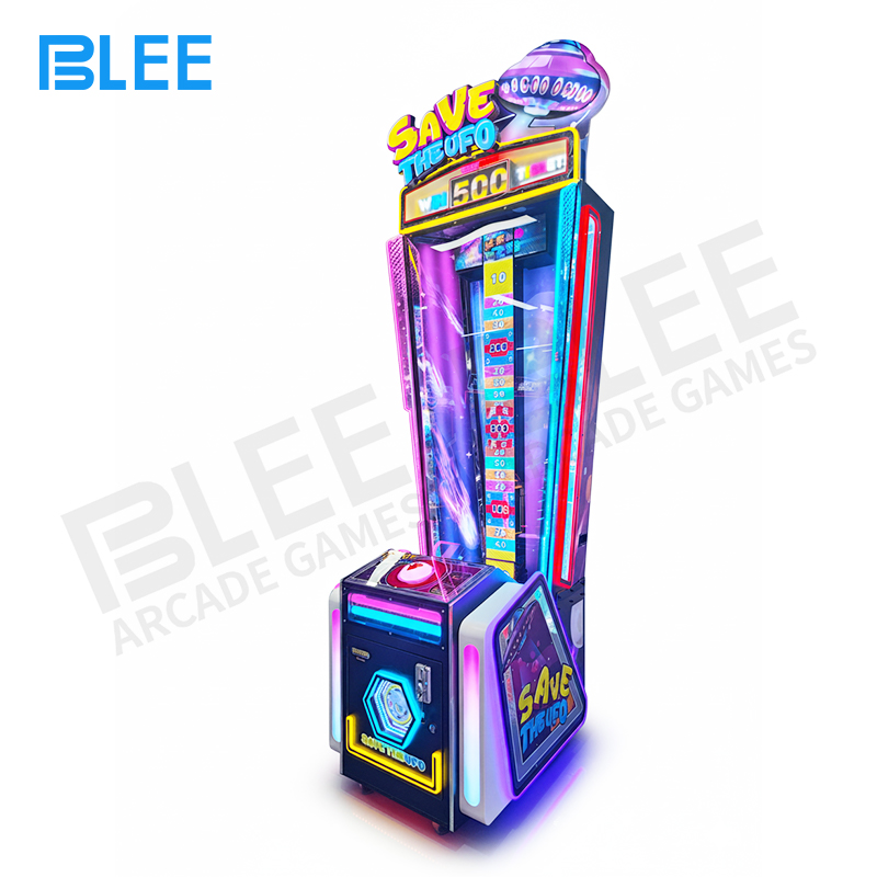 quick reaction arcade Dynamic lighting display showing changing "jackpot" position indicator for each new game