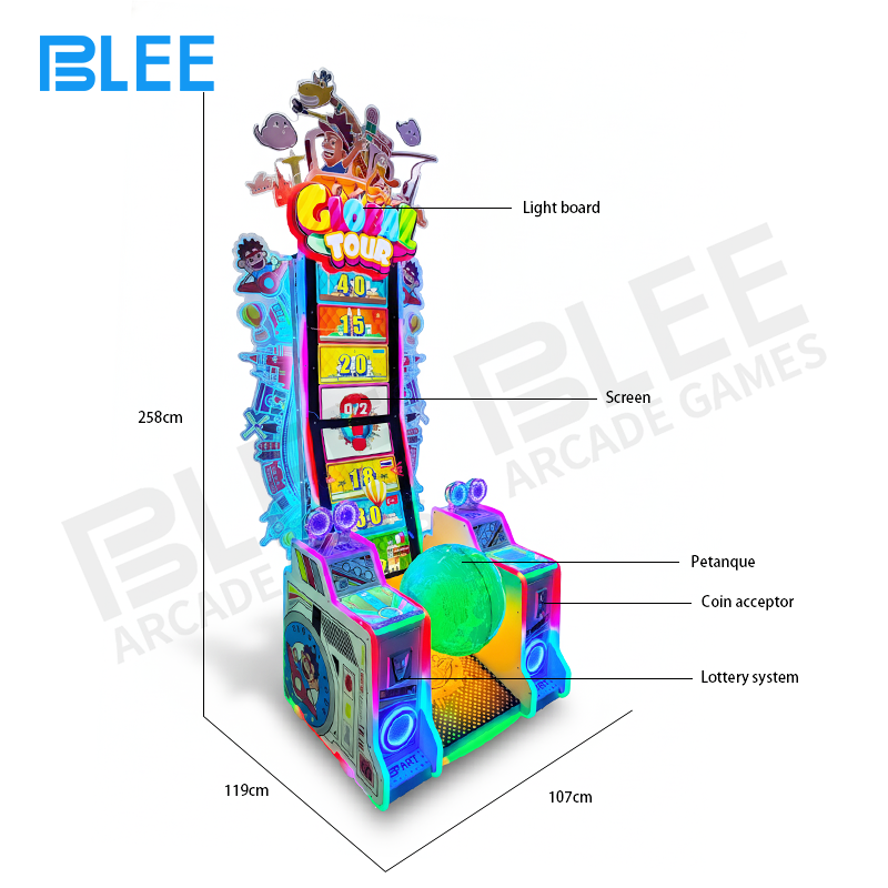 Player engaged with the global adventure gameplay on the HD display