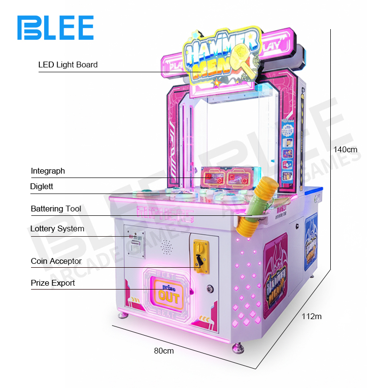 BLEE Superhero Whack-A-Mole Elevation Edition full dual-station setup