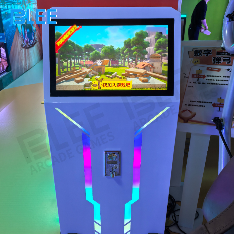 Four scenic environments: wilderness, desert, snow mountain, and tropical island displays