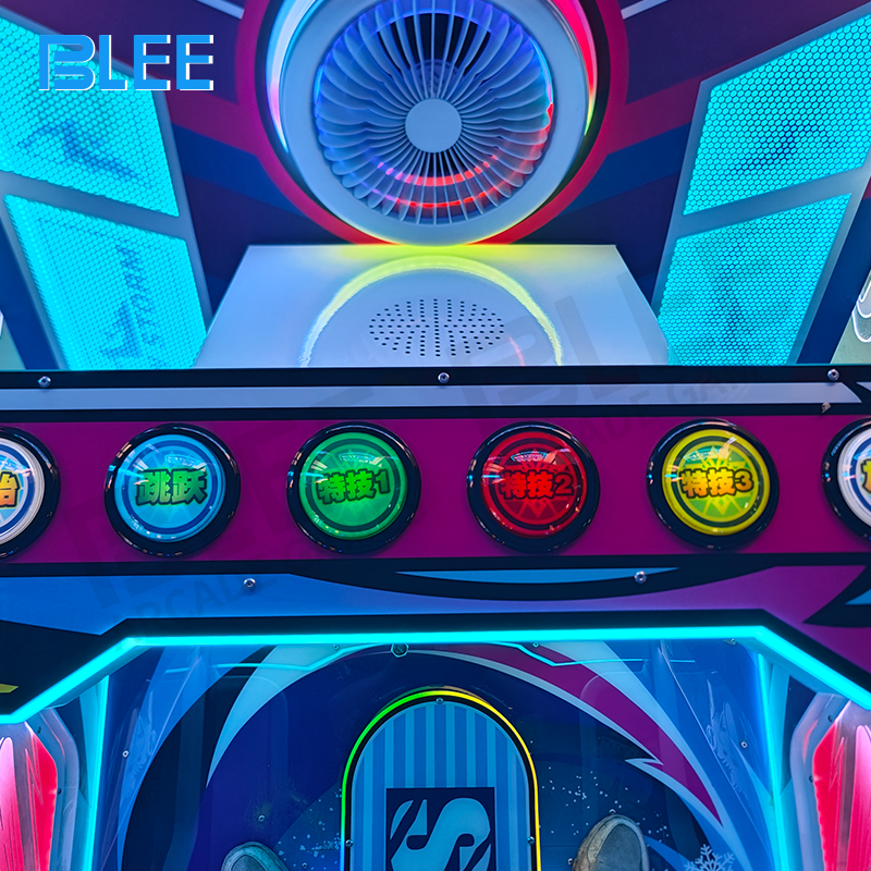 Game menu showing various snow-covered tracks and vehicle options