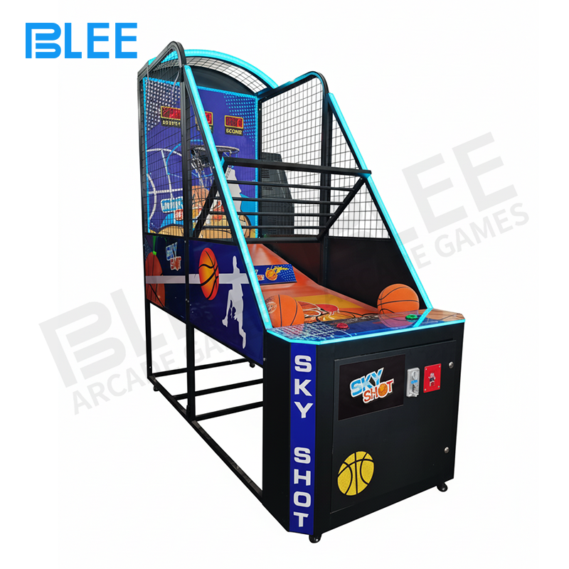 space-saving design Control button interface for game start, settings, and competition mode selection