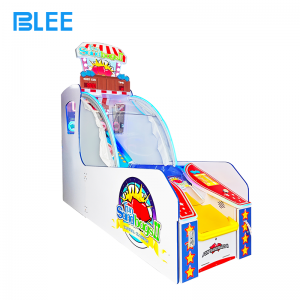 Professional calibration process with BLEE technicians adjusting throwing mechanisms and scoring precision