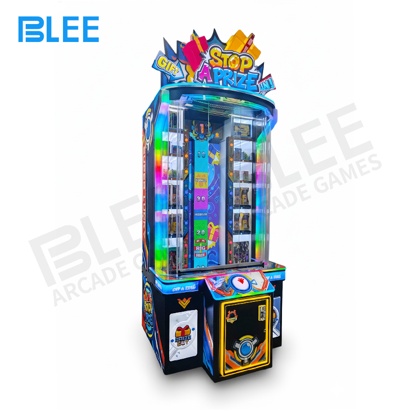 timing arcade game Technical schematic of precision descent mechanism with variable speed control system