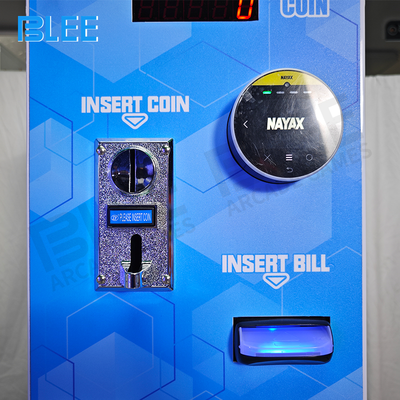 Close-up detail of the digital display with bright, easy-to-read English transaction information.