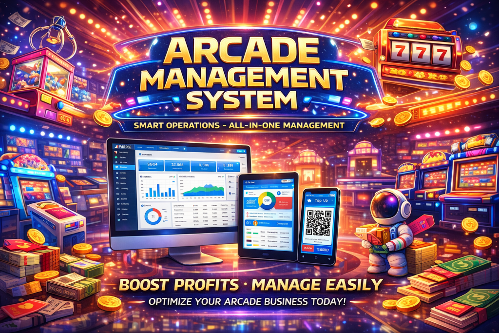 One-Stop Arcade Setup Solution: Machines + Management System ...