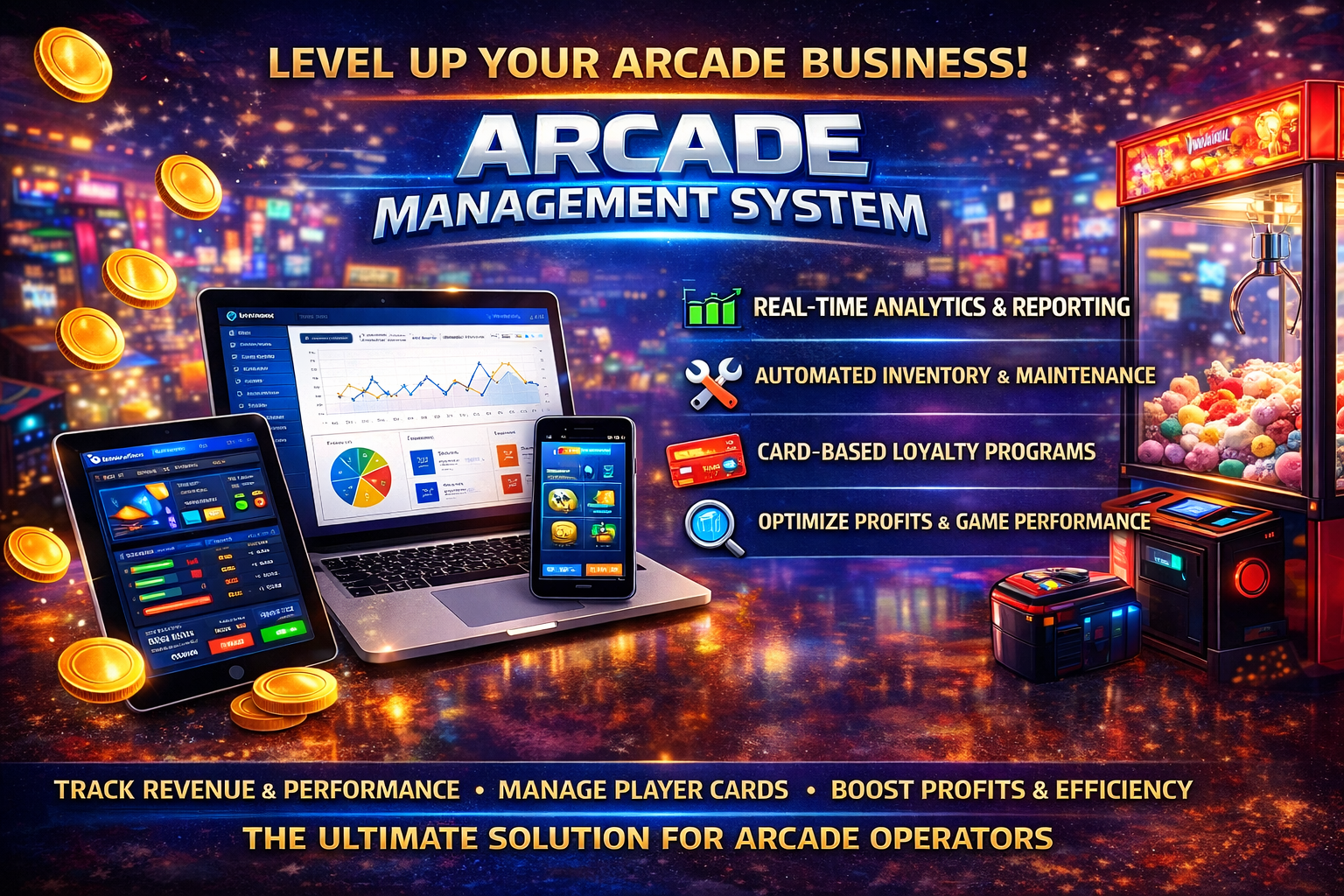 arcade management software
