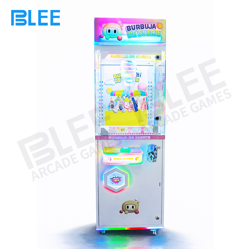 gift crane machine Prize delivery chute with winner-indicator lighting and sound feedback.