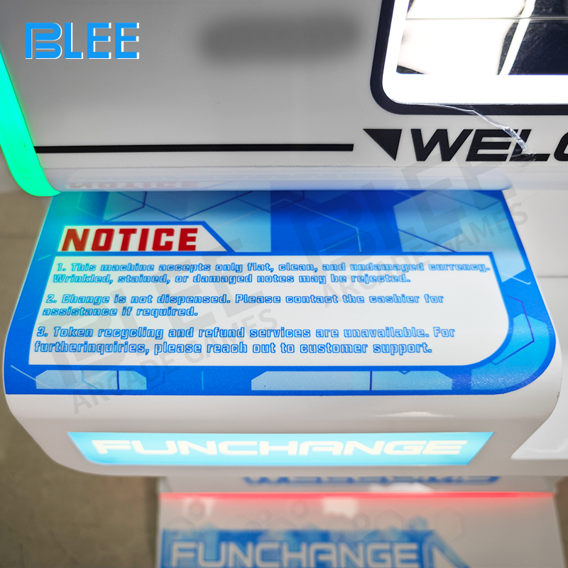 Three-quarter view illustrating the kiosk's substantial yet space-optimized footprint and modern design.