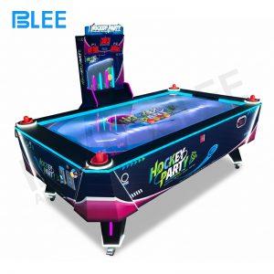 A lively scene of four players engaged in a doubles match, showcasing the social gameplay.