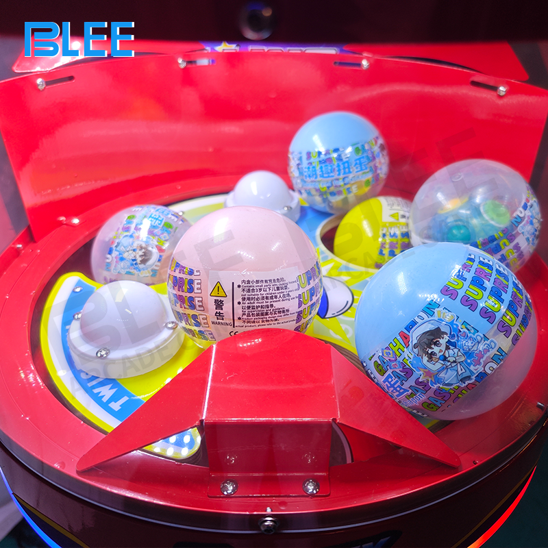 Bright digital display showing the player's live score and remaining game time.