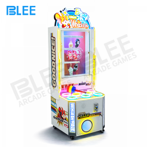 The game's power specification label clearly showing 110V-240V compatibility.