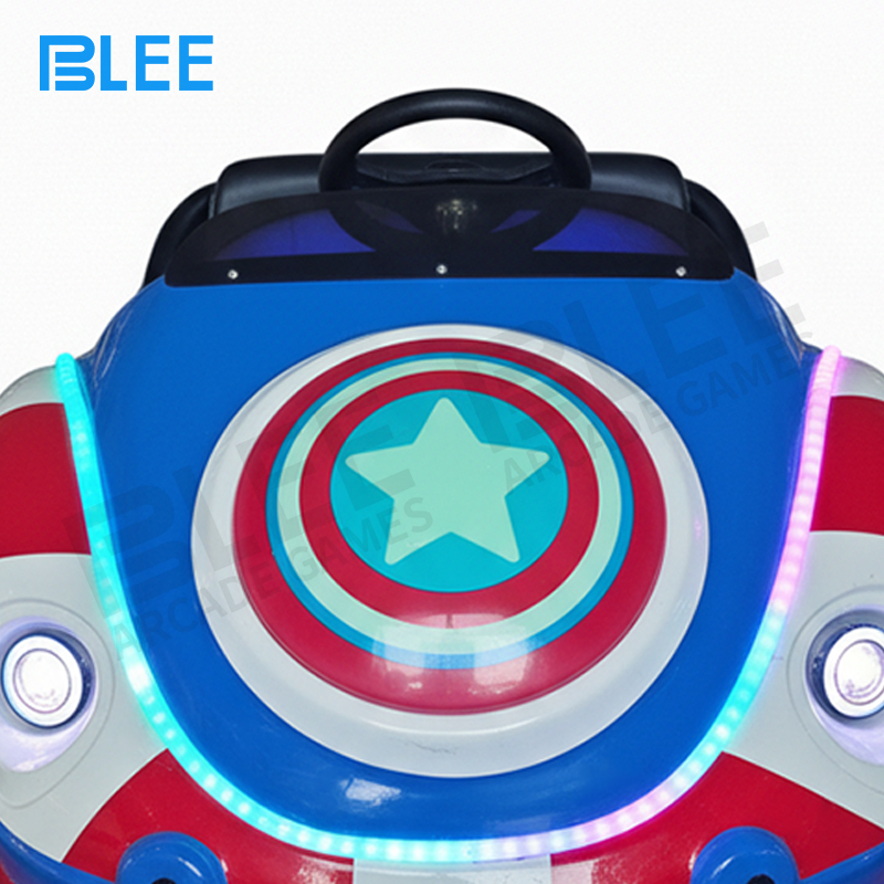 Advanced safety technology exhibit with dual-direction radar collision detection system components