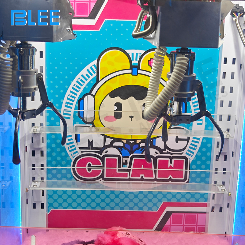 The sleek control panel featuring two sets of high-response joysticks and buttons.