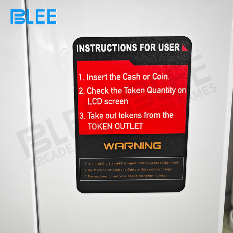 Side view highlighting the compact 42cm depth ideal for space-constrained arcade layouts.