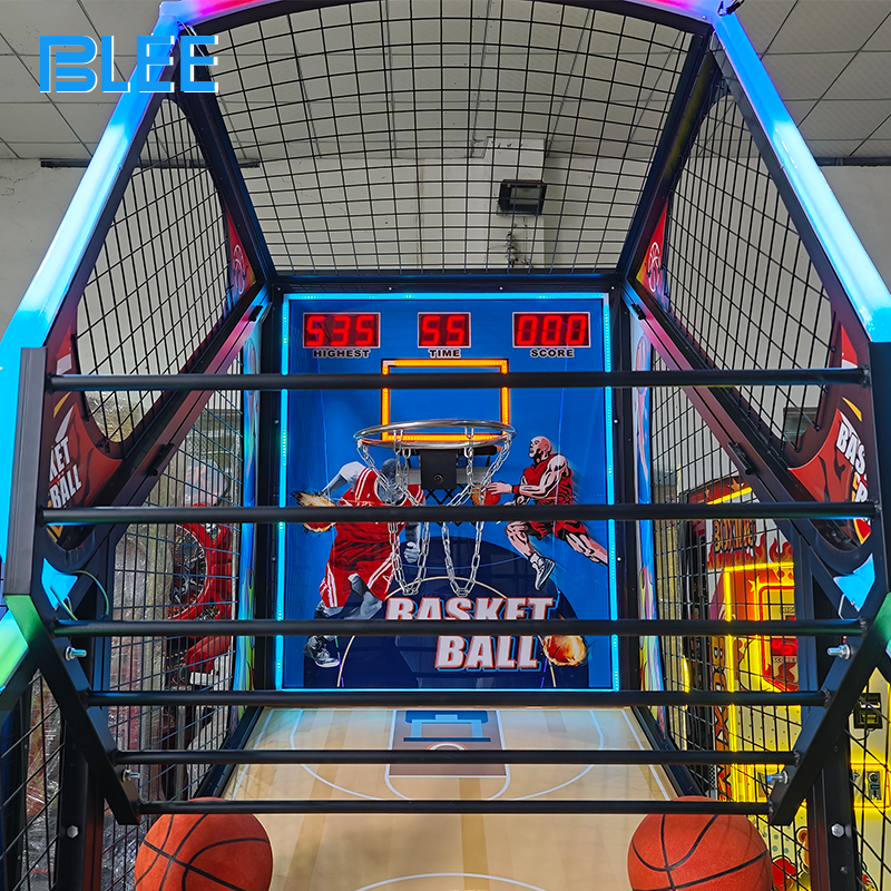 Side elevation highlighting the tournament-sized 274cm length, 105cm width, and commanding 264cm height.