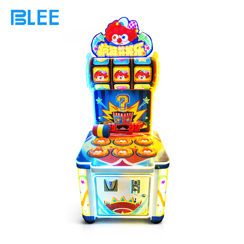 crazy fun laugh machine Detail view of eco-friendly green-certified metal cabinet construction with durable, non-toxic finish.