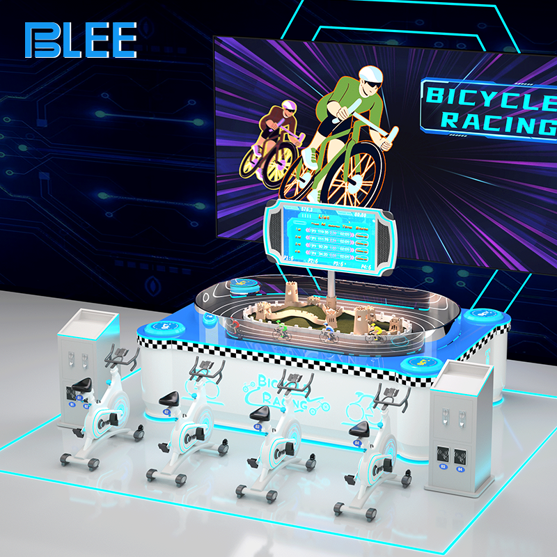 Player selecting between Racing Mode (sprint icon) and Marathon Mode (endurance icon) on the touchscreen.