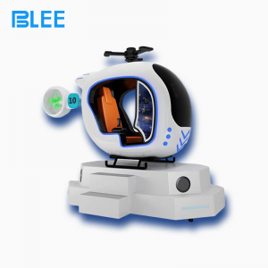 Close-up of the Dapeng E3S headset showing comfortable child-friendly padding and precision tracking sensors.
