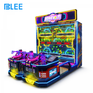 BLEE Sniper Elite 4-Player Arcade Sniper Game with immersive battlefield design featured in a high-traffic arcade.