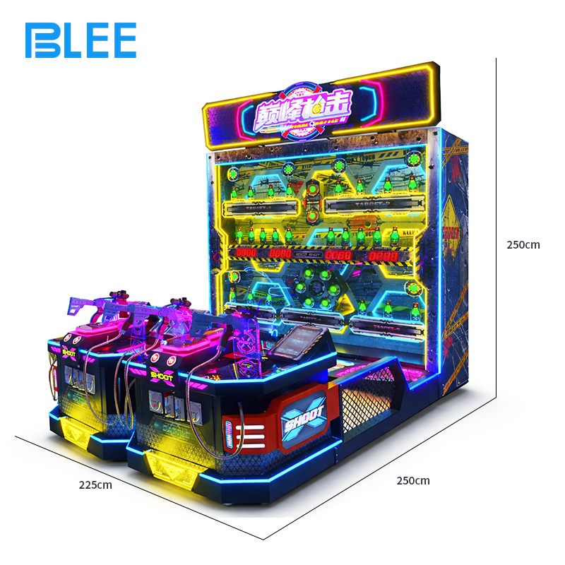 Close-up of player peering through sniper scope with crosshair locked on moving target.