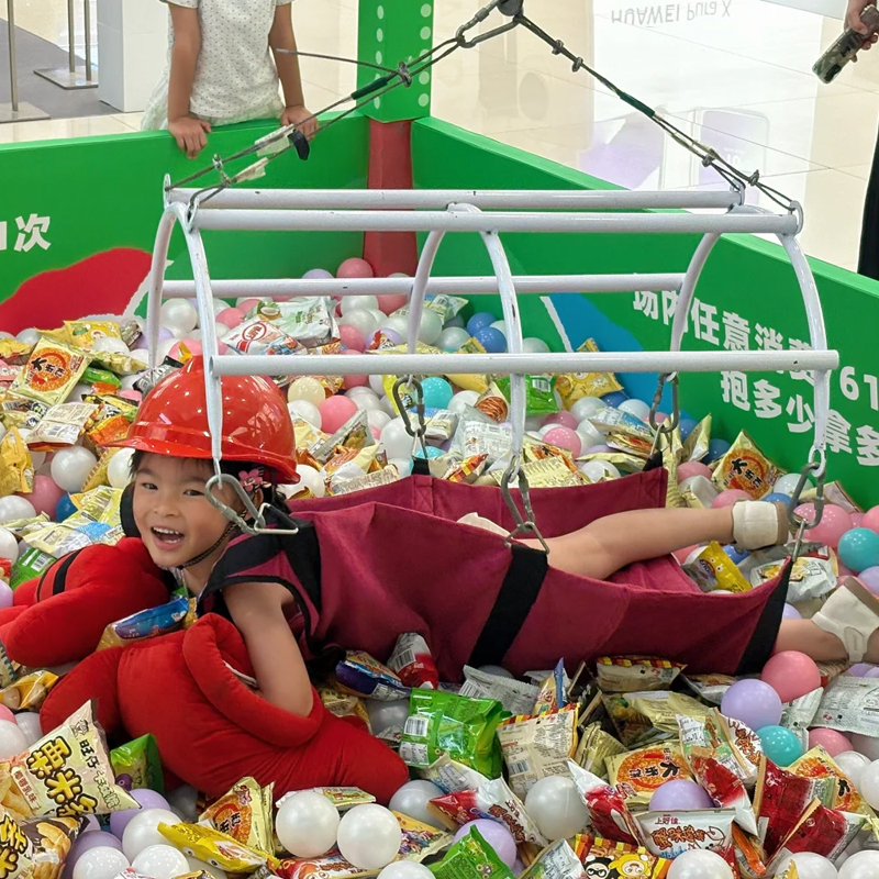 Soft padded prize pit flooring and wall cushions designed for maximum player safety.