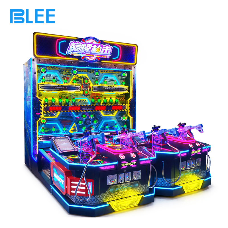 multiplayer shooting attraction Tournament scene with teams competing across multiple BLEE Sniper Elite units linked for larger events.