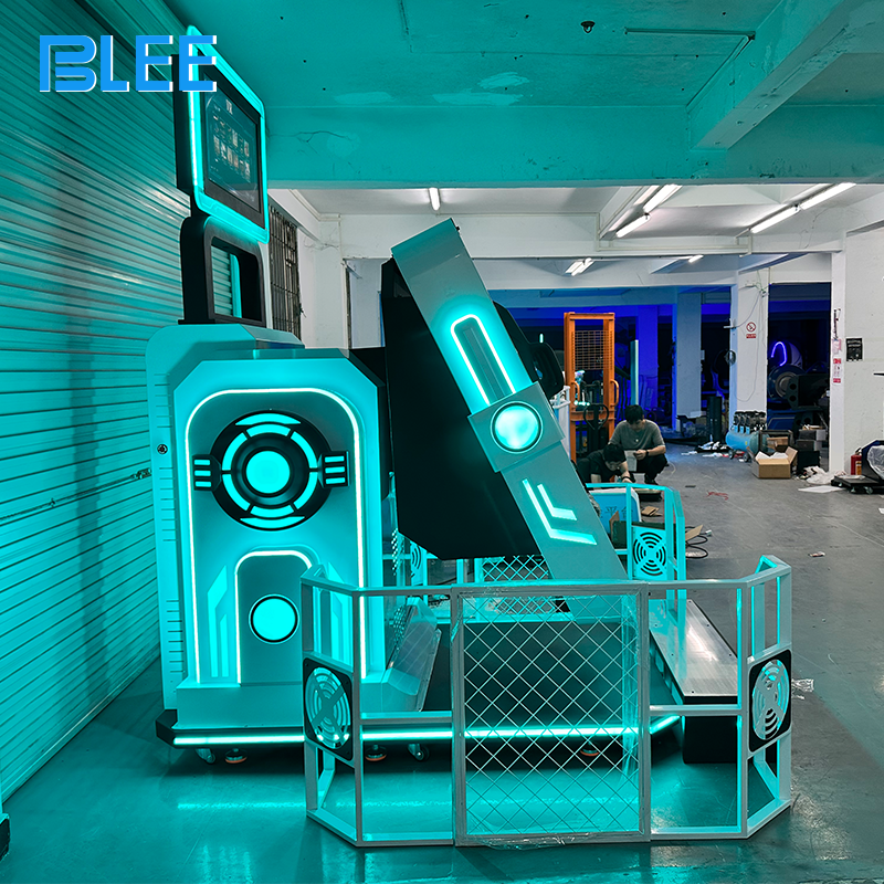 Close-up of dual Dapeng E3S headsets highlighting comfortable padding and precision tracking sensors