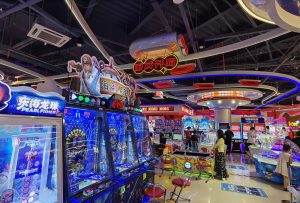 shooting game machine