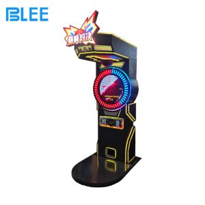 BLEE Peak Duel boxing machine with yellow LED trim