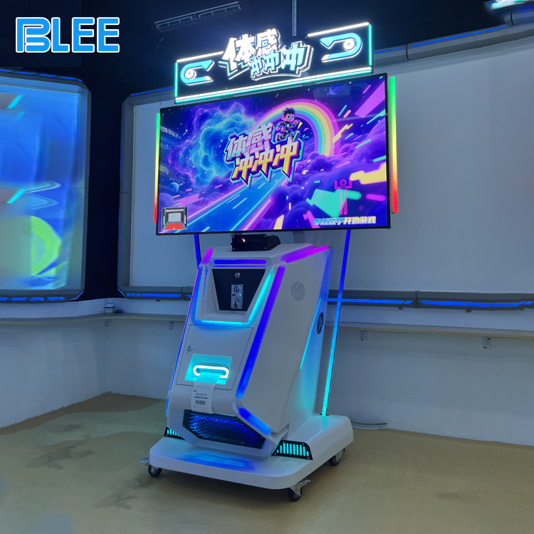 Gesture control arcade game machine for playgrounds Gesture control arcade game machine for playgrounds