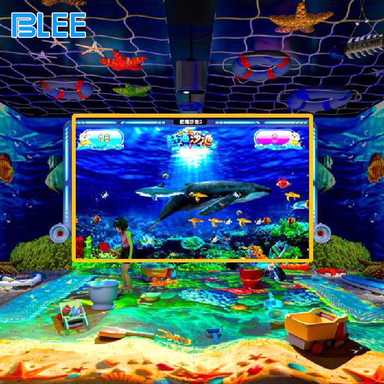 10 Children’s interactive projection game with infrared sensing