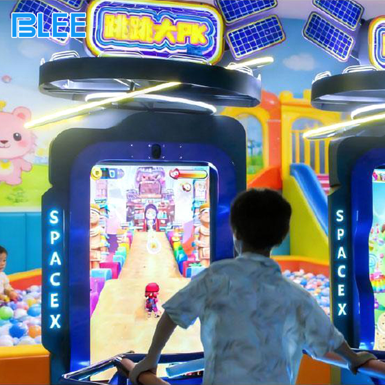 Indoor amusement jumping game machine with 43 inch screen Indoor amusement jumping game machine with 43 inch screen