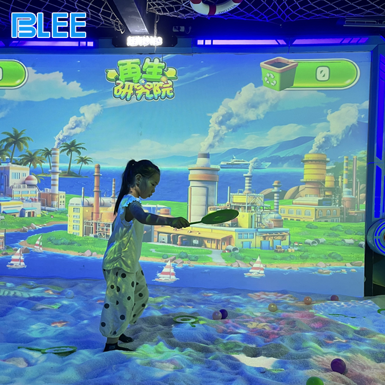 Children’s interactive projection game with infrared sensing Children’s interactive projection game with infrared sensing