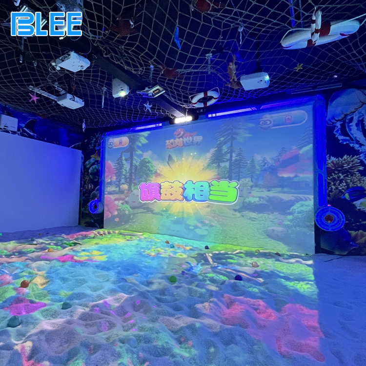 Ocean Quest interactive sand pool attraction for kids Ocean Quest interactive sand pool attraction for kids