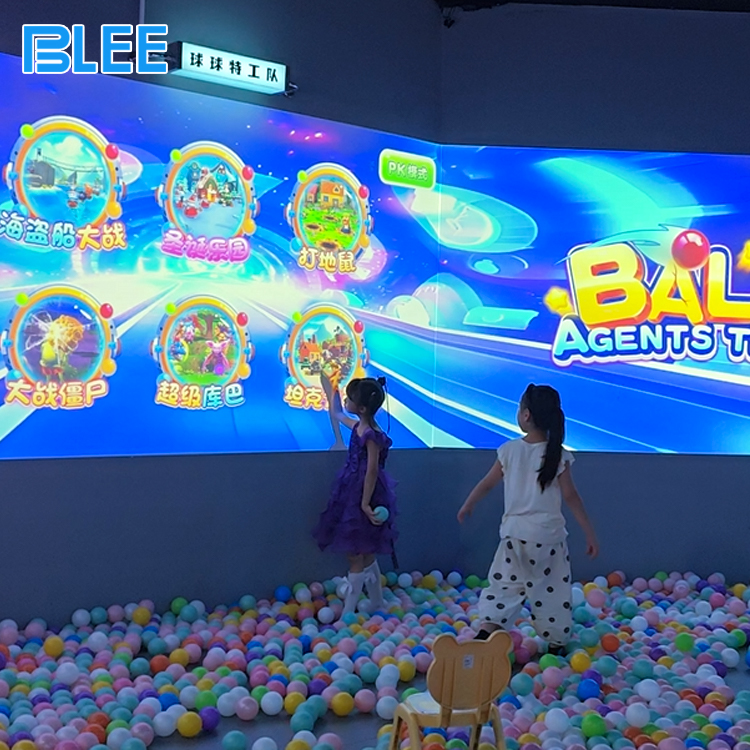 Immersive projection playground equipment for kids activity zones Immersive projection playground equipment for kids activity zones