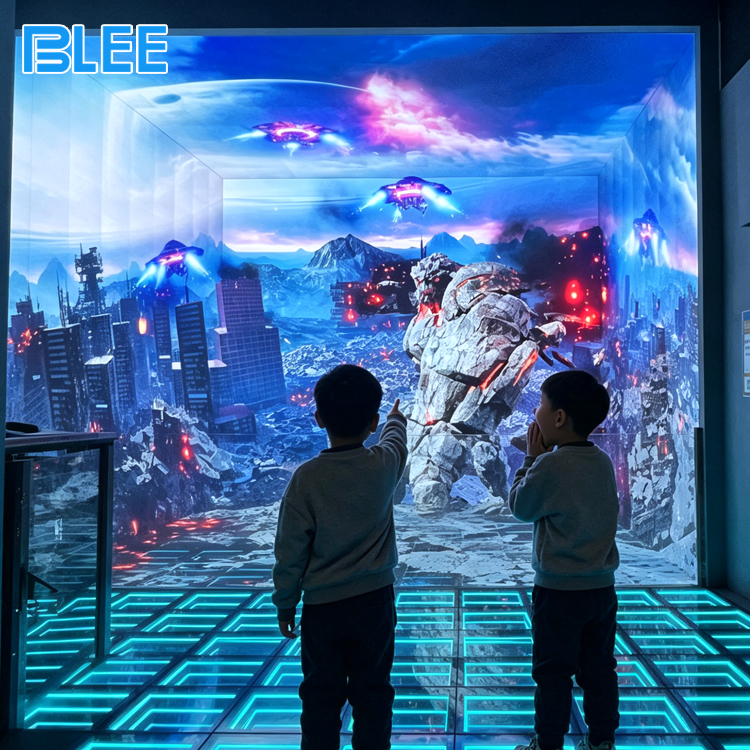5 Panoramic projection theater with water and wind effects
