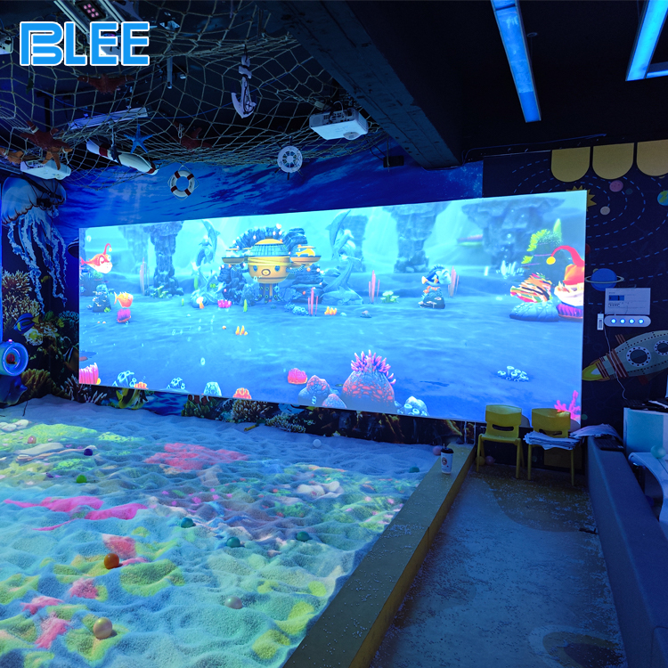 Indoor playground projection wall with drawing table Indoor playground projection wall with drawing table