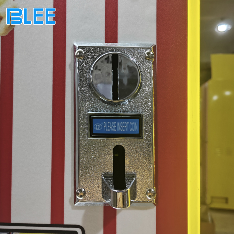 Coin acceptor panel Coin acceptor panel