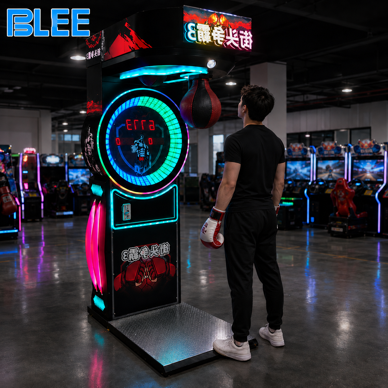 Circular LED scoring display Circular LED scoring display