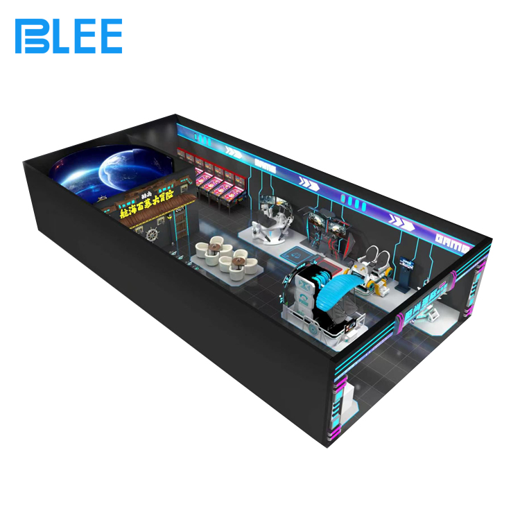 VR venue top layout view
