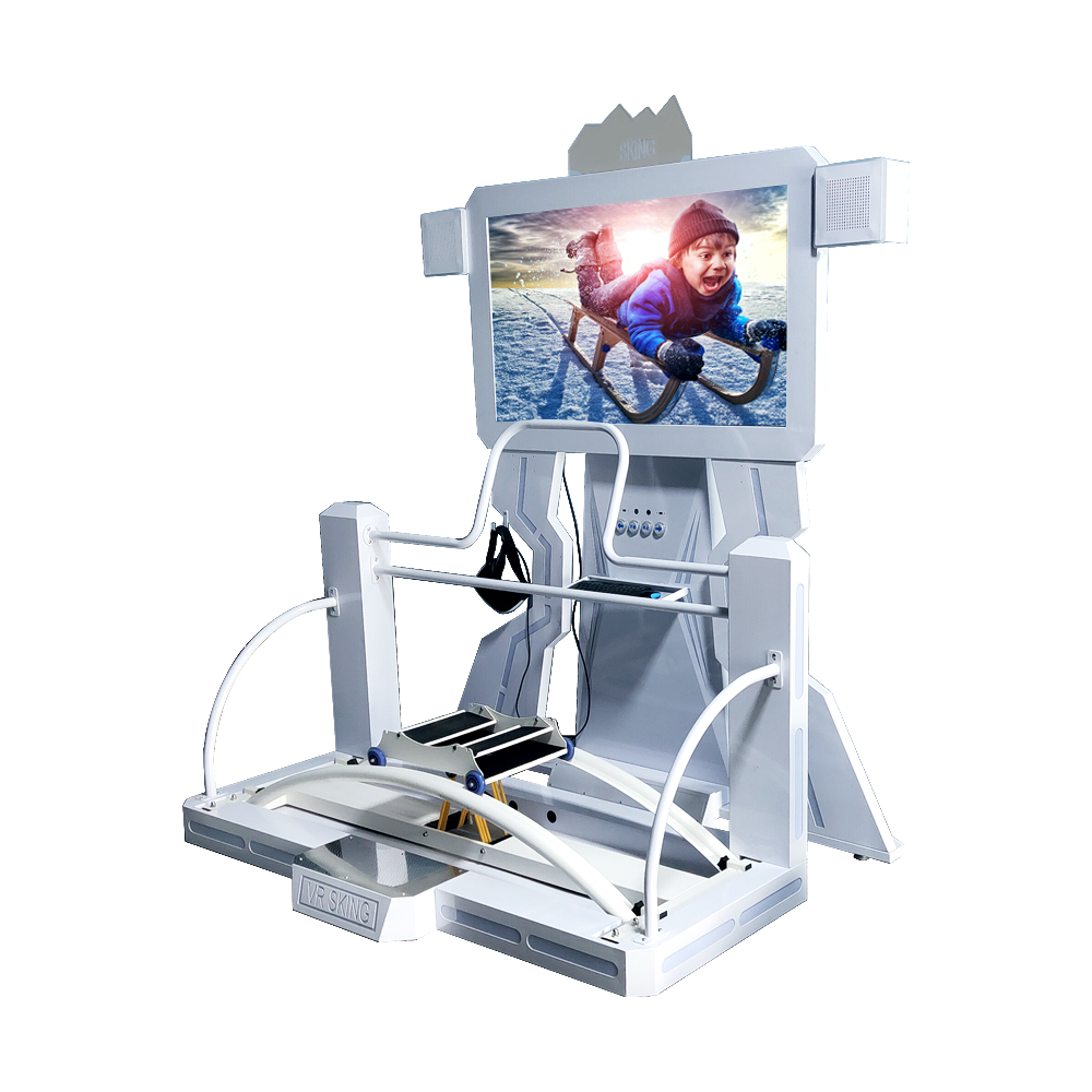 Virtual reality ski machine Virtual reality ski machine