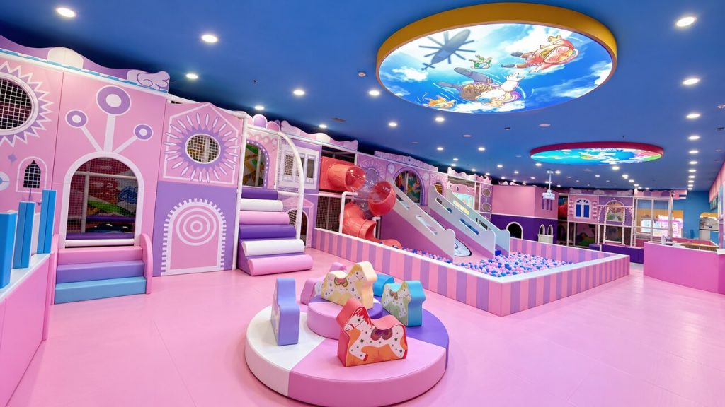 Indoor soft play center design