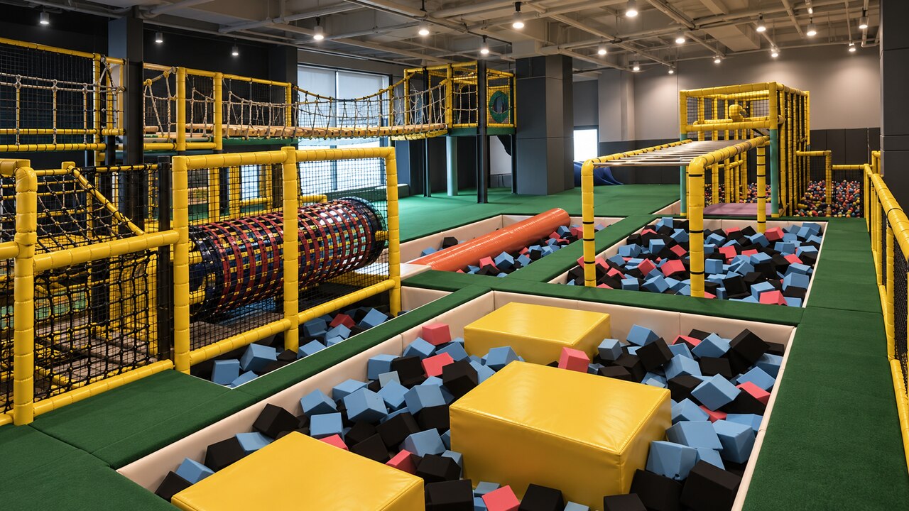 Commercial indoor playground